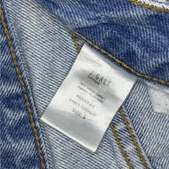 Brandy Melville Blue Straight Jeans Classic Style - Picture 2 of 3